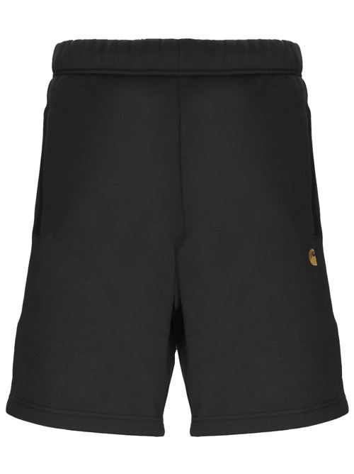 Chase Sweat Short - Carhartt WIP | I03366900FXXBLACK/GOLD